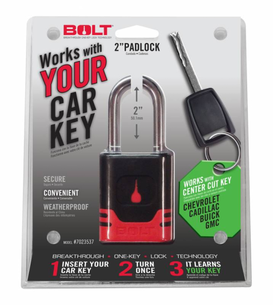 BOLT - BOLT   Padlock   GM Center Cut   (7023537)