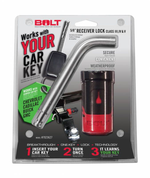 BOLT - BOLT   5/8"   Receiver Lock   GMCenter Cut   (7023582)