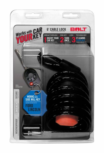 BOLT - BOLT   6'  Cable Lock Ford Side Cut   (7023722)