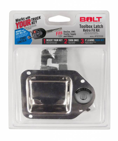 BOLT - BOLT   Toolbox Latch   Ford Side Cut   (7023550)