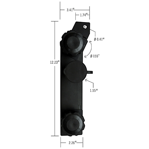 BOLT - BOLT   J-mount Black/passenger side   (7028649)