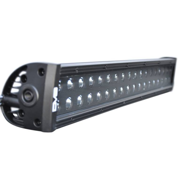 DV8 Offroad - DV8 Dual Row LED Light Bar with Black Bezel (BR20E120W3W)