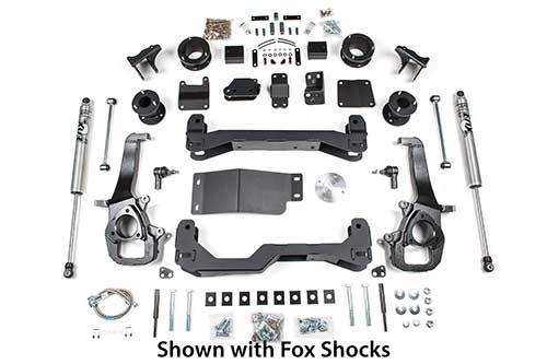 BDS Suspension - BDS 4 Inch Lift Kit Ram 1500 W/ Air Ride (13-18) 4WD (1623H)