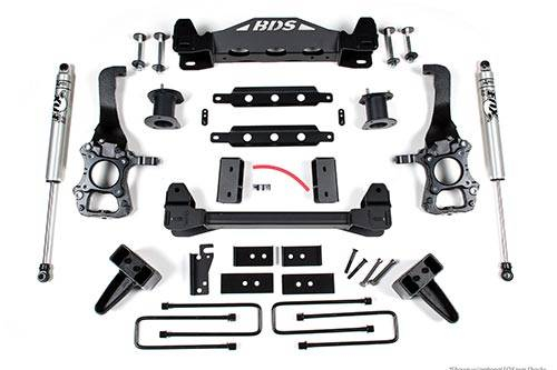 BDS Suspension - BDS 6 Inch Lift Kit Ford F150 (15-20) 2WD (1522H)