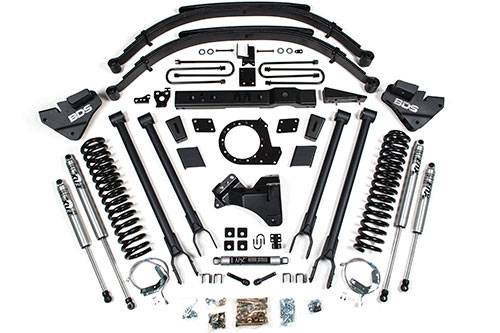 BDS Suspension - BDS 8 Inch Lift Kit 4-Link Conversion Ford F250/F350 Super Duty (17-19) 4WD Diesel (1541H)