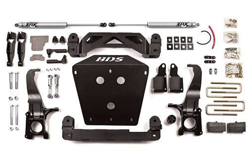 BDS Suspension - BDS 4.5 Inch Lift Kit Toyota Tundra (07-15) 2/4WD (814H)