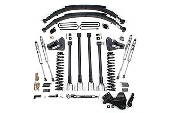 BDS Suspension - BDS 4 Inch Lift Kit W/ 4-Link Ford F350 Super Duty DRW (17-19) 4WD Diesel (1577H)