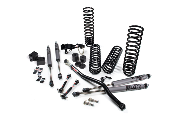 JKS - JKS 2.5"  J-Venture System w/ Fox Adventure Shocks  2007-2018 JK Wrangler 4dr  (JSPEC102KFA)