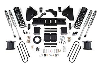 BDS Suspension - BDS 5.5 Inch Lift Kit Ram 3500 W/ Rear Air Ride (13-18) 4WD Gas (1651H)