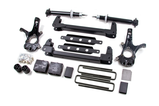 ZONE OFFROAD - ZONE  4.5" Lift Kit w/ Nitro Shocks 2007-2013 Silverado/Sierra 1500 2WD (ZONC9N)