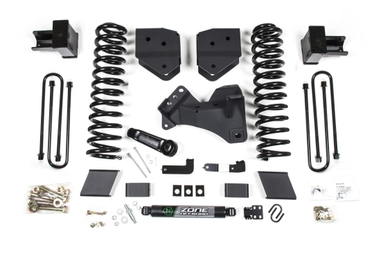 ZONE OFFROAD - ZONE  4" Standard Lift Kit w/ Nitro Shocks 2017-2019 F-250/F-350 *Diesel*  (ZONF50N)