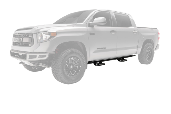 N-FAB - N-FAB RKR Step System 2016-2022  Toyota Tacoma Double Cab All Beds Gas SRW Textured Black (T154RKRCCS4)