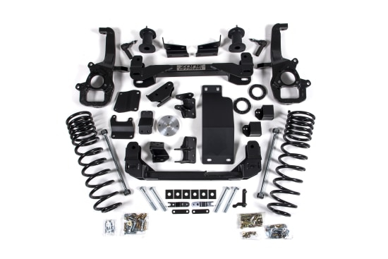 ZONE OFFROAD - ZONE  4" Suspension Lift Kit w/OE 22" Wheels - FOX Shocks 2019+ RAM 1500 4WD (ZOND100F)