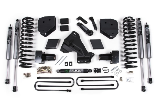 ZONE OFFROAD - ZONE  4.5" Suspension Lift Kit w/ Nitro Shocks 2020+ F-250/F-350 (ZONF59N)