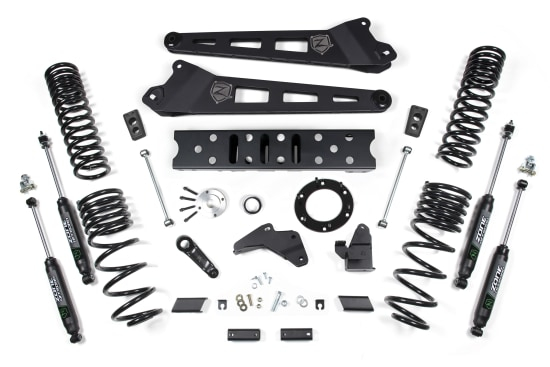 ZONE OFFROAD - ZONE  6.5"  Radius  Arm  Kit  w/  Nitro  Shocks  2019-2020  RAM  2500  4WD  *Diesel*  (ZOND118N)