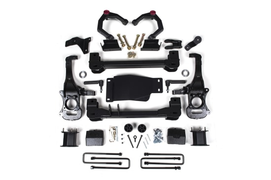 ZONE OFFROAD - ZONE  4"  Lift Kit  w/  Nitro  Shocks  2019+  Silverado/Sierra   Trail Boss/AT4  1500  4WD  (ZONC69N)