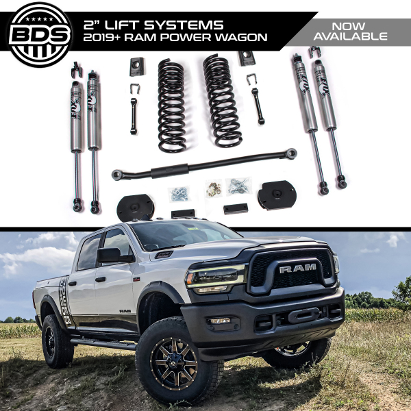 BDS Suspension - BDS 2 Inch Lift Kit Ram 2500 Power Wagon (14-23) 4WD (BDS1711H)