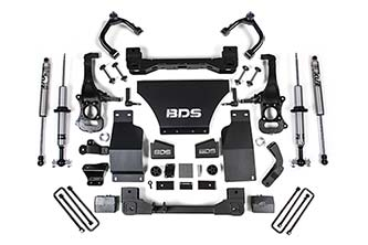 BDS Suspension - BDS 4 Inch Lift Kit Chevy Silverado Or GMC Sierra 1500 (19-24) 4WD Diesel (1802FSR)