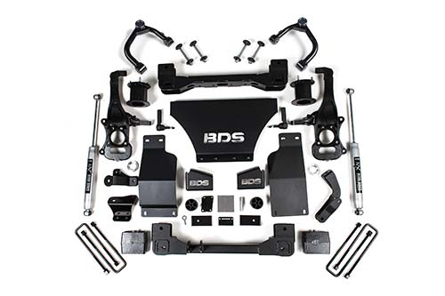 BDS Suspension - BDS 4 Inch Lift Kit Chevy Trail Boss Or GMC AT4 1500 (20-24) 4WD Diesel (1807H)