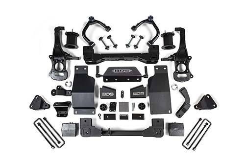 BDS Suspension - BDS 6 Inch Lift Kit Adaptive Ride Control Only Chevy Silverado High Country Or GMC Denali 1500 (19-24) 4WD Diesel (1811H)