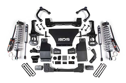 BDS Suspension - BDS 6 Inch Lift Kit FOX 2.5 Performance Elite Coil-Over Chevy Silverado Or GMC Sierra 1500 (19-24) 4WD Gas (1801FPE)