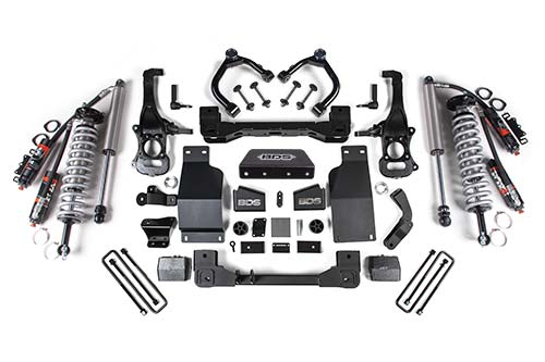 BDS Suspension - BDS 4 Inch Lift Kit FOX 2.5 Performance Elite Coil-Over Chevy Trail Boss Or GMC AT4 1500 (20-24) 4WD Diesel (1807FPE)