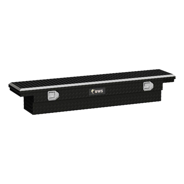 UWS - UWS 63" Slim-Line Low Profile Black Tool Box (EC10312) (TBS-63-SL-LP-B)