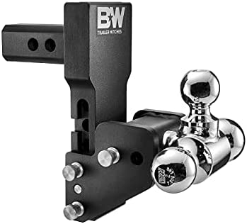 B&W - B & W   Tow & Stow  for Multi-Pro Tailgate  Tri-Ball   2" Hitch   4.5" Drop/ 5.5" Rise  Black  (TS10066BMP)