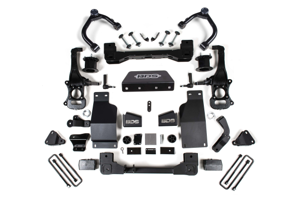 BDS Suspension - BDS 4 Inch Lift Kit Adaptive Ride Control Only Chevy Silverado High Country Or GMC Denali 1500 (19-24) 4WD Diesel (1810H)