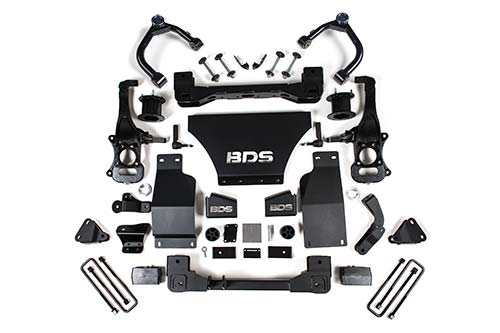 BDS Suspension - BDS 4 Inch Lift Kit Adaptive Ride Control Only Chevy Silverado High Country Or GMC Denali 1500 (19-24) 4WD Gas (1808H)