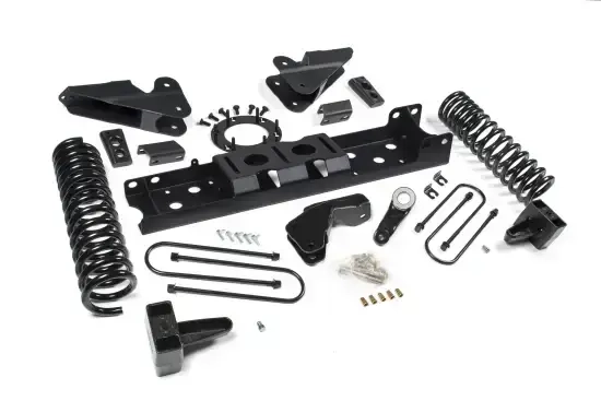 ZONE OFFROAD - ZONE  4" Radius Arm Drop Kit  2019+  RAM   3500  GAS  3" Rear Block  w/out Overload   *No Shocks*  (ZOND105)