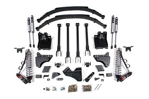 BDS Suspension - BDS 8 Inch Lift Kit 4-Link & FOX 2.5 Performance Elite Coil-Over Conversion Ford F250/F350 Super Duty (11-16) 4WD (1500FPE)