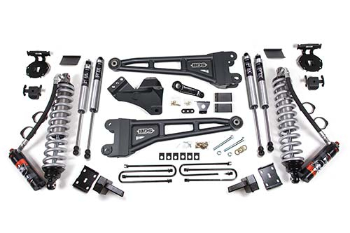BDS Suspension - BDS 4 Inch Lift Kit W/ Radius Arm FOX 2.5 Performance Elite Coil-Over Conversion Ford F250/F350 Super Duty (11-16) 4WD Diesel (1596FPE)