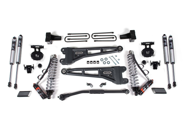 BDS Suspension - BDS 2.5 Inch Lift Kit W/ Radius Arm FOX 2.5 Performance Elite Coil-Over Conversion Ford F250/F350 Super Duty (17-19) 4WD Diesel (1543FPE)