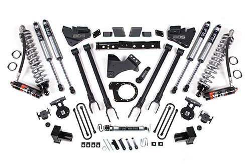 BDS Suspension - BDS Suspension 7" 4-Link Coilover Lift Kit 2020-2022 F250/350 4WD *Diesel* (1571FPE)