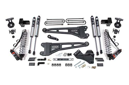 BDS Suspension - BDS 4 Inch Lift Kit W/ Radius Arm FOX 2.5 Performance Elite Coil-Over Conversion Ford F350 Super Duty DRW (20-22) 4WD Diesel (1563FPE)