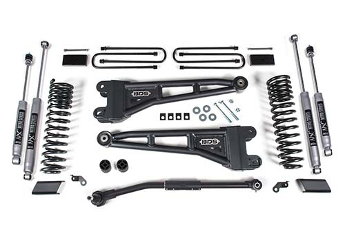 BDS Suspension - BDS 3 Inch Lift Kit W/ Radius Arm Ford F250/F350 Super Duty (23-24) 4WD (2200H)