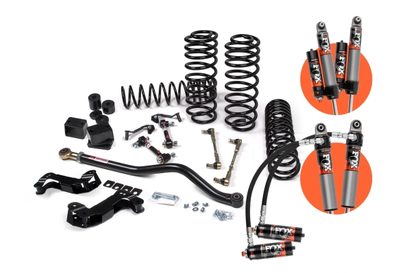 JKS - 2020+ WRANGLER JL J-KONTROL 2.5IN 4DR W/FOX 2.0 PERFORMANCE SERIES SHOCKS - DIESEL  (JSPEC166KFP)