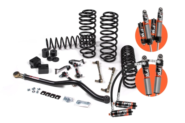 JKS - 2020+ WRANGLER JL J-VENTURE 2.5IN 4DR W/FOX 2.5 PERFORMANCE ELITE SERIES SHOCKS -  (JSPEC162PES)