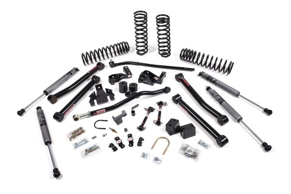 JKS - 2007-2018 WRANGLER JK 4DR 3.5IN J-KONNECT LIFT KIT-FOX 2.5 PES R/R DSC SHOCKS  (JSPEC113PES)