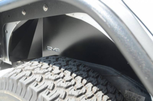 DV8 - Aluminum  Inner Fender   Rear   Black   Jeep JK   (INFEND-01RB)