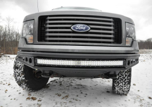 DV8 -Front  Bumper  Ford F-150   2009-2014   Baja Style  (FBFF1-04)