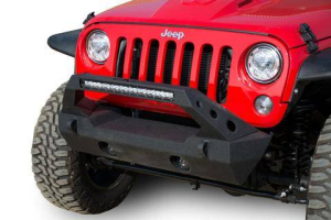 DV8 - Stubby  Front Bumper w/ Fog Lights   (FBSHTB-25)