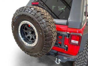 DV8  HD Easy Open Hinge Replacement Spare Tire Carrier 2018+ Wrangler JL  (TCJL-03)