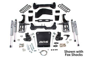 BDS Suspension  4" Lift Kit  2011-2019 Silverado/Sierra HD   2WD/4WD   (719H)