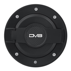 DV8 Black Fuel Door Assembly 4 Dr 2007-2018 Wrangler JK  (D-JP-190004-BLK)