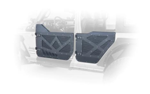DV8 Front Half Doors Aluminum W/ Perforated Screens 2018+ Wrangler JL  (HDJL-01F)