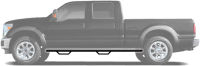 N-FAB Nerf Step 2005-2015  Toyota Tacoma Double Cab 6' Bed Gas SRW Textured Black (T0589CC-TX)