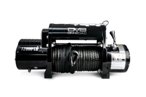 Misc. - DV8 Misc. Exterior - DV8 Offroad - DV8 12,000 LBS. Winch w/ Synthetic Rope (WB12SR)