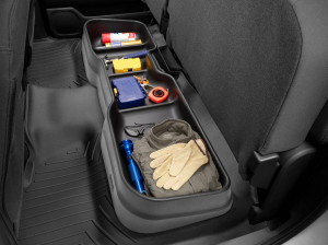 WeatherTech Underseat Storage System 2014-2018 Silverado/Sierra 1500 & 2015-2019 Silverado/Sierra 2500/3500 Double Cab (4S004)